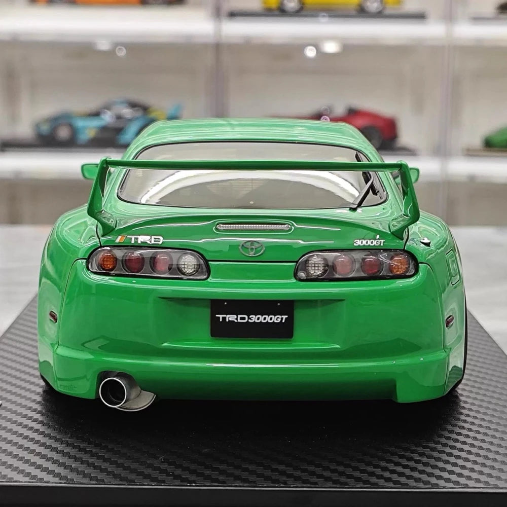 [Ignition] 1:18 Toyota 1993 Supra A80 TRD 3000GT グリーン モデルカー レジン