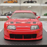 [Ignition] 1:18 Toyota 1993 Supra A80 TRD 3000GT Red Model Car Resin