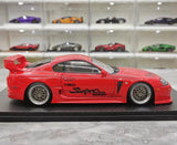 [Ignition] 1:18 Toyota 1993 Supra A80 TRD 3000GT Red Model Car Resin