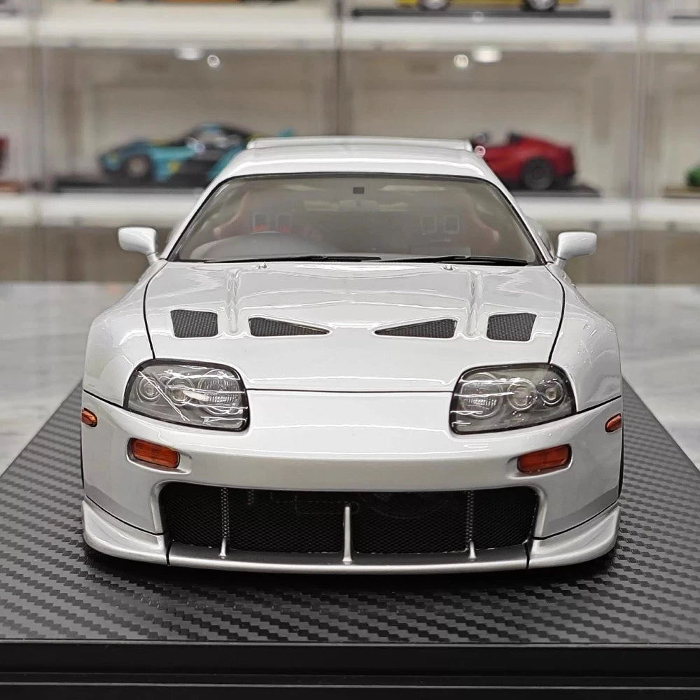[Ignition] 1:18 Toyota 1993 Supra A80 TRD 3000GT Silver Model Car Resin
