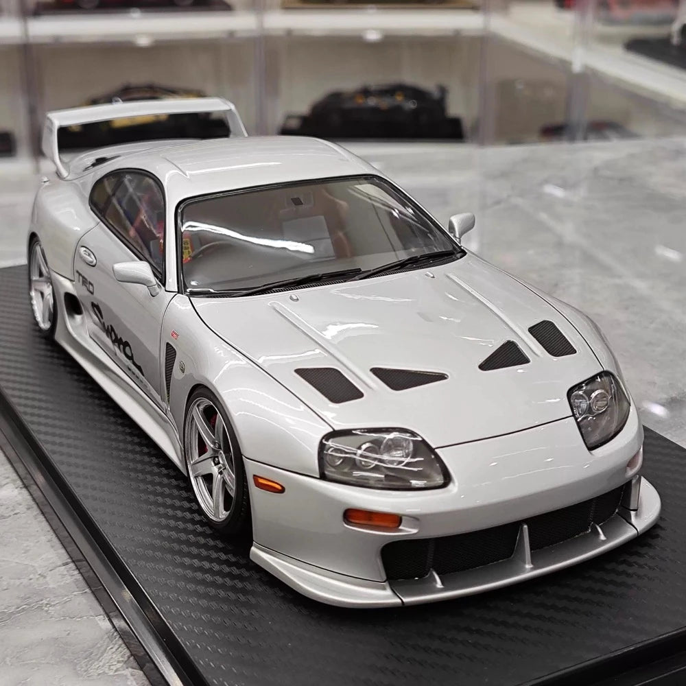 [Ignition] 1:18 Toyota 1993 Supra A80 TRD 3000GT Silver Model Car Resin
