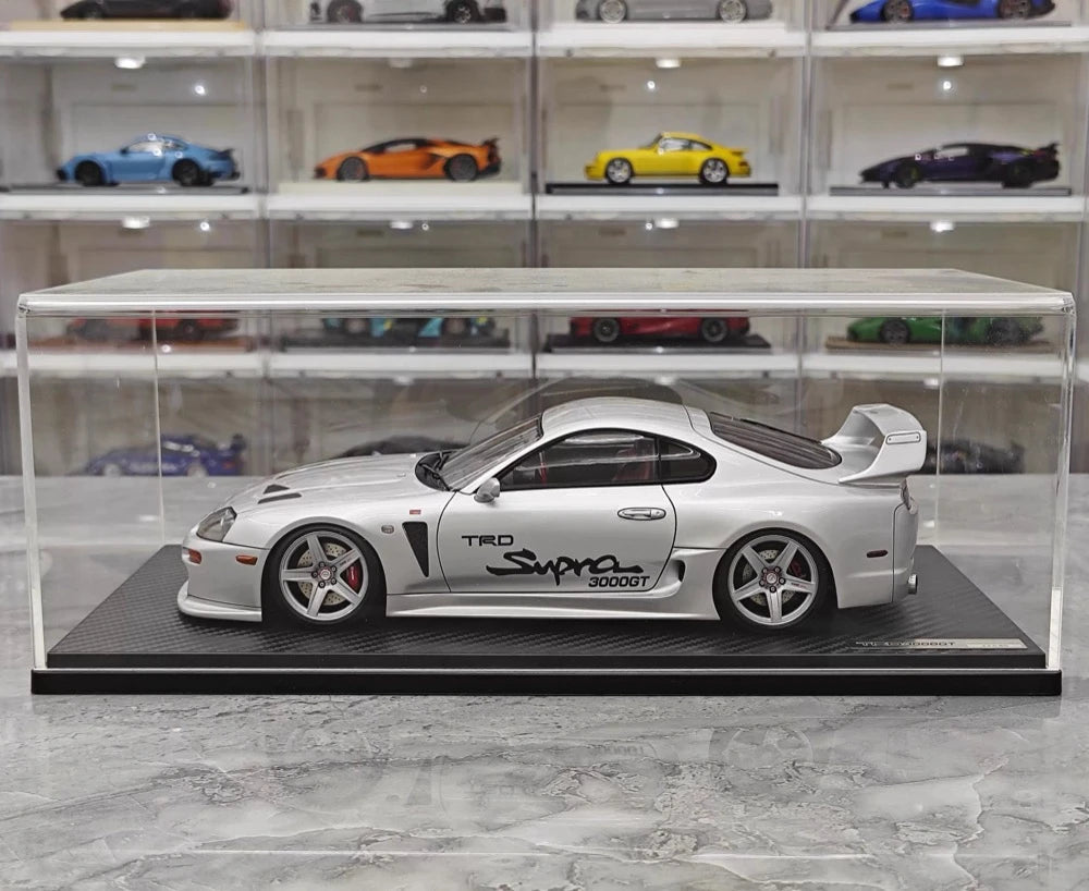 [Ignition] 1:18 Toyota 1993 Supra A80 TRD 3000GT Silver Model Car Resin