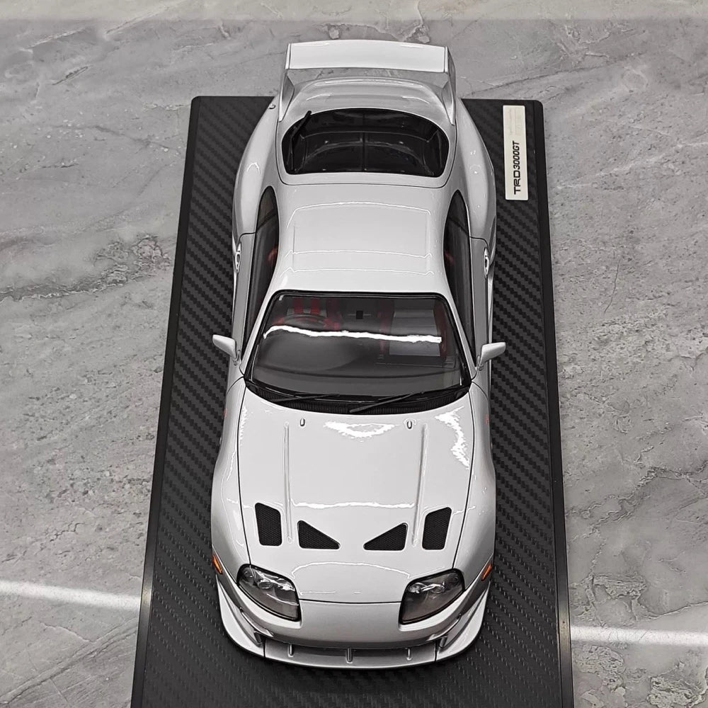 [Ignition] 1:18 Toyota 1993 Supra A80 TRD 3000GT Silver Model Car Resin