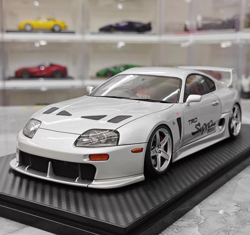 [Ignition] 1:18 Toyota 1993 Supra A80 TRD 3000GT Silver Model Car Resin
