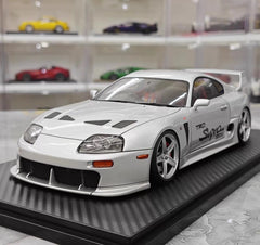 [Ignition] 1:18 Toyota 1993 Supra A80 TRD 3000GT Silver Model Car Resin