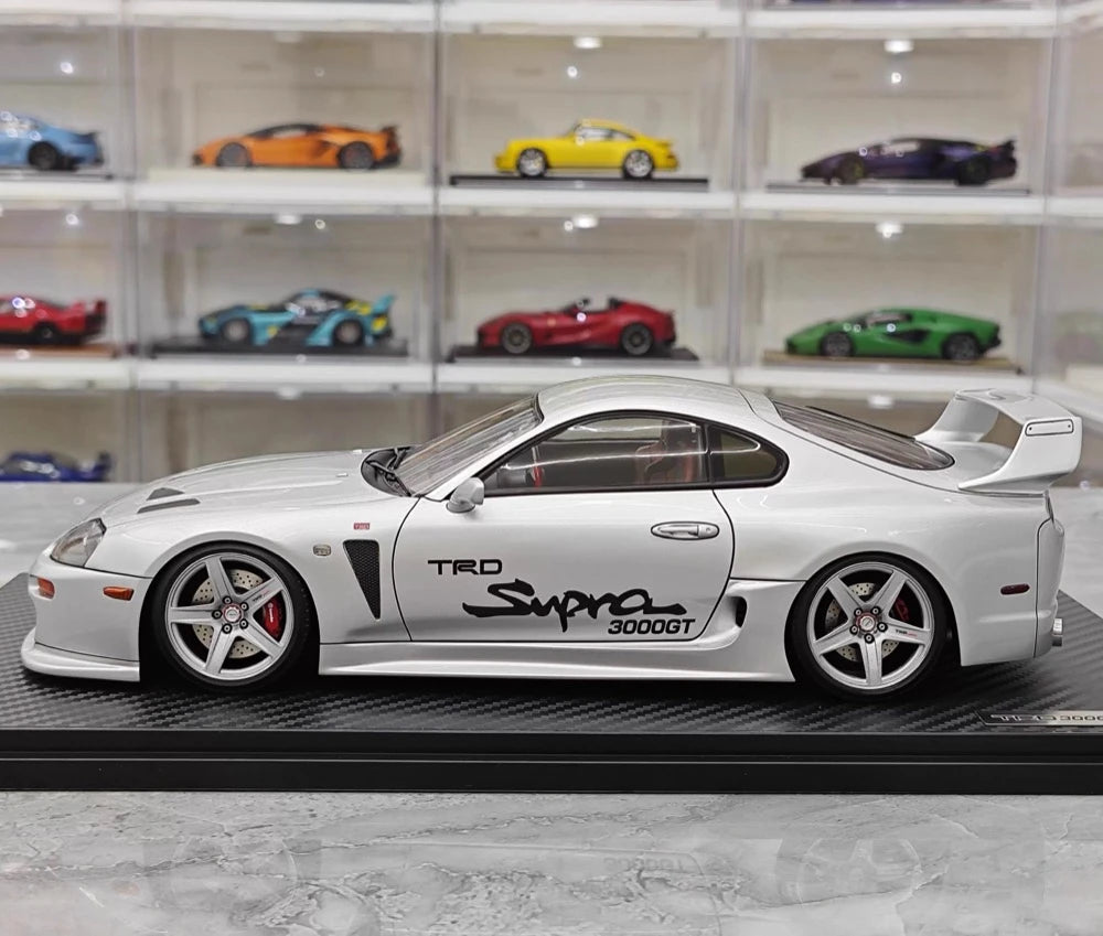 [Ignition] 1:18 Toyota 1993 Supra A80 TRD 3000GT Silver Model Car Resin
