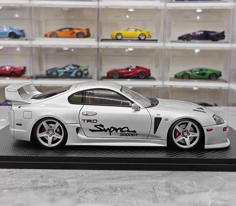 [Ignition] 1:18 Toyota 1993 Supra A80 TRD 3000GT Silver Model Car Resin