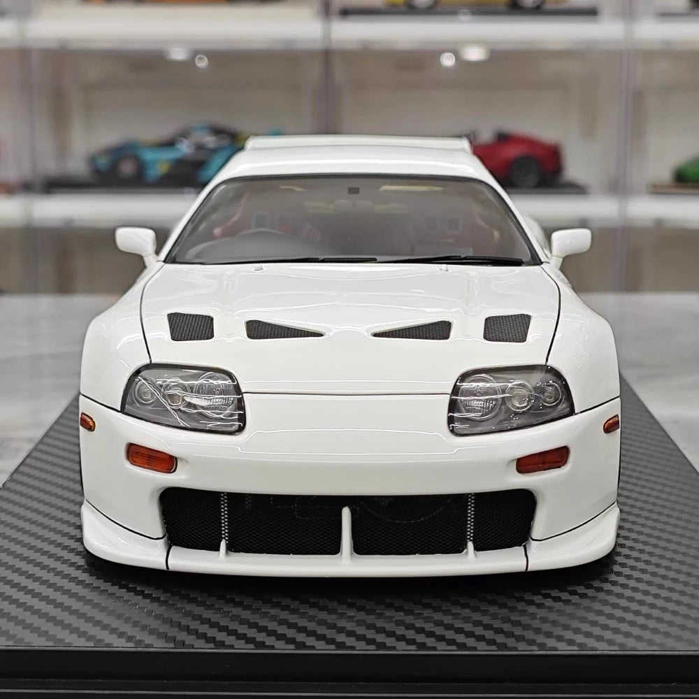 [Ignition] 1:18 Toyota 1993 Supra A80 TRD 3000GT White Model Car Resin