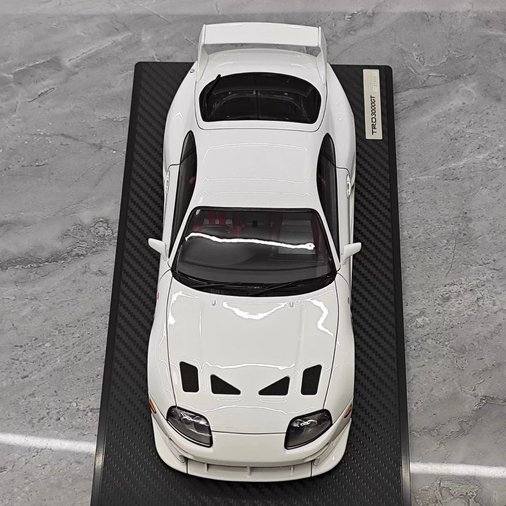 [Ignition] 1:18 Toyota 1993 Supra A80 TRD 3000GT White Model Car Resin