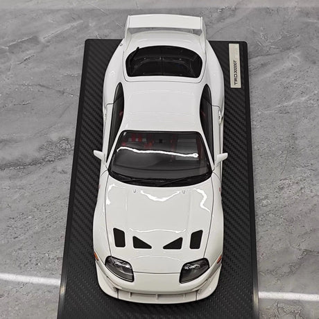 [Ignition] 1:18 Toyota 1993 Supra A80 TRD 3000GT wit modelauto Hars
