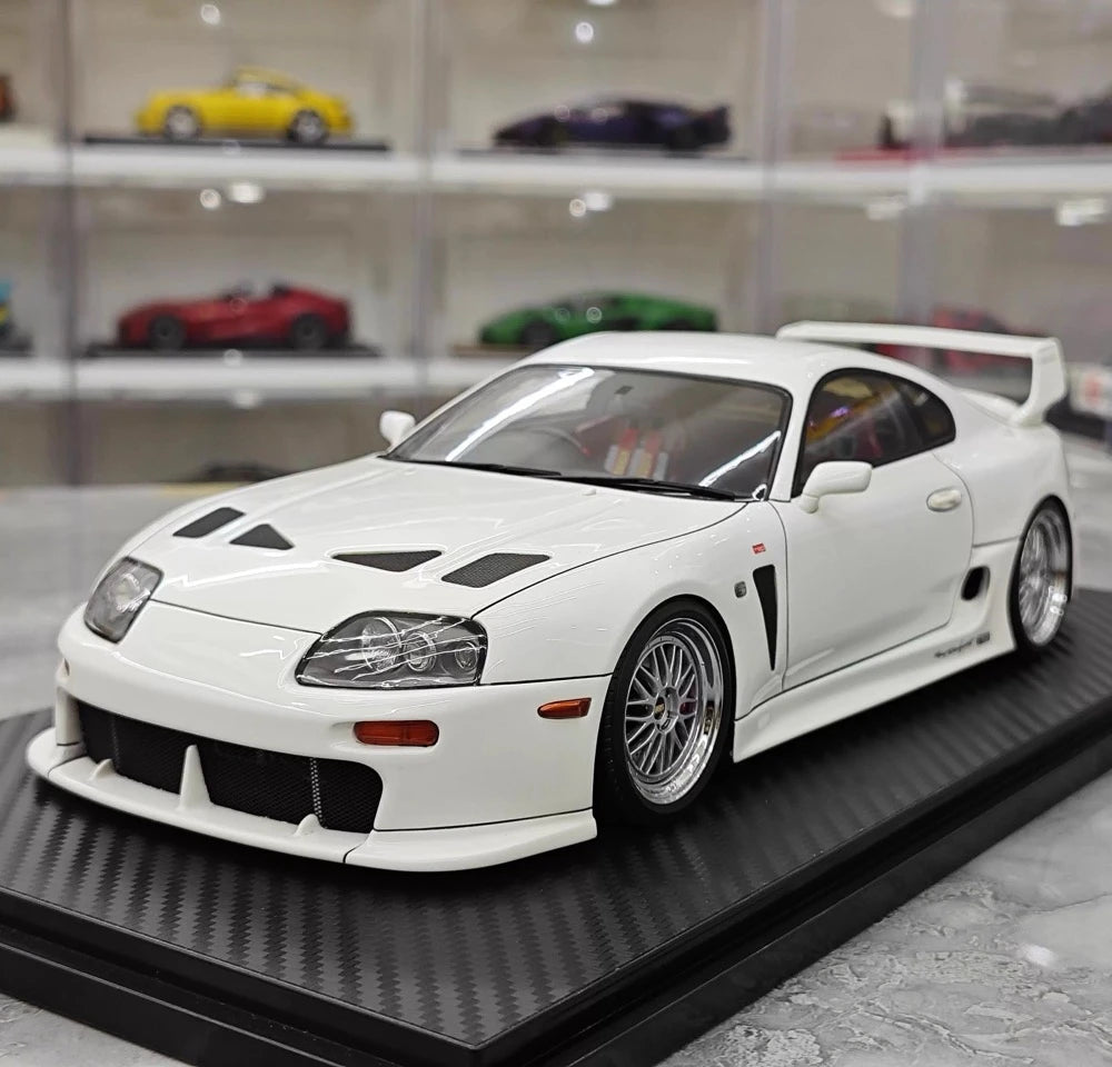 [Ignition] 1:18 Toyota 1993 Supra A80 TRD 3000GT White Model Car Resin