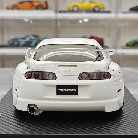 [Ignition] 1:18 Toyota 1993 Supra A80 TRD 3000GT wit modelauto Hars