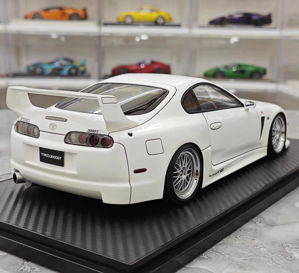 [Ignition] 1:18 Toyota 1993 Supra A80 TRD 3000GT White Model Car Resin
