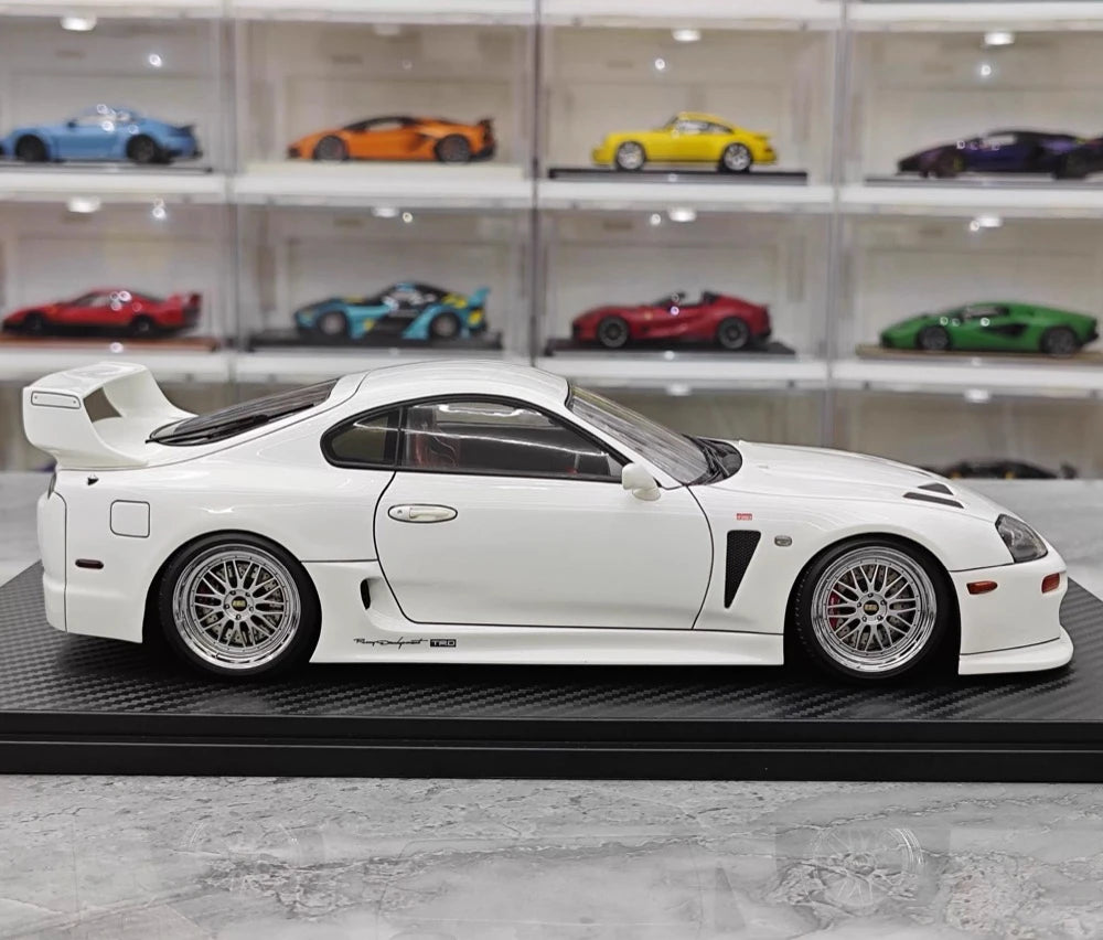 [Ignition] 1:18 Toyota 1993 Supra A80 TRD 3000GT White Model Car Resin