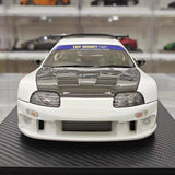 [Ignition] 1:18 Toyota 1993 Supra A80 TRD 3000GT White & Black Model Car Resin
