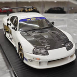 [Ignition] 1:18 Toyota 1993 Supra A80 TRD 3000GT White & Black Model Car Resin