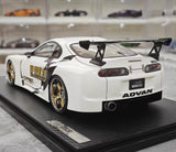 [Ignition] 1:18 Toyota 1993 Supra A80 TRD 3000GT White & Black Model Car Resin