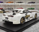 [Ignition] 1:18 Toyota 1993 Supra A80 TRD 3000GT White & Black Model Car Resin