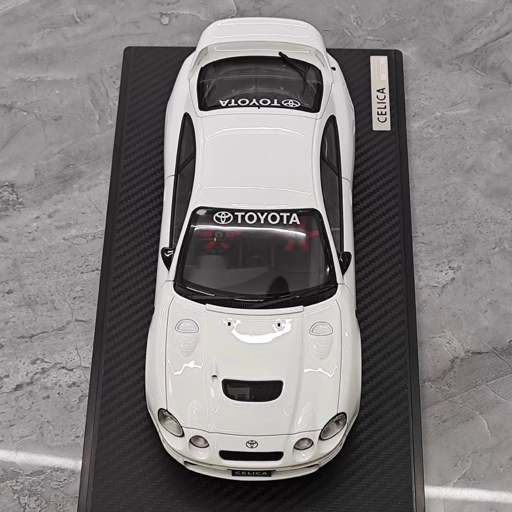 [Ignition] 1:18 Toyota 1994 Celica GT-FOUR ST205 White Model Car Resin