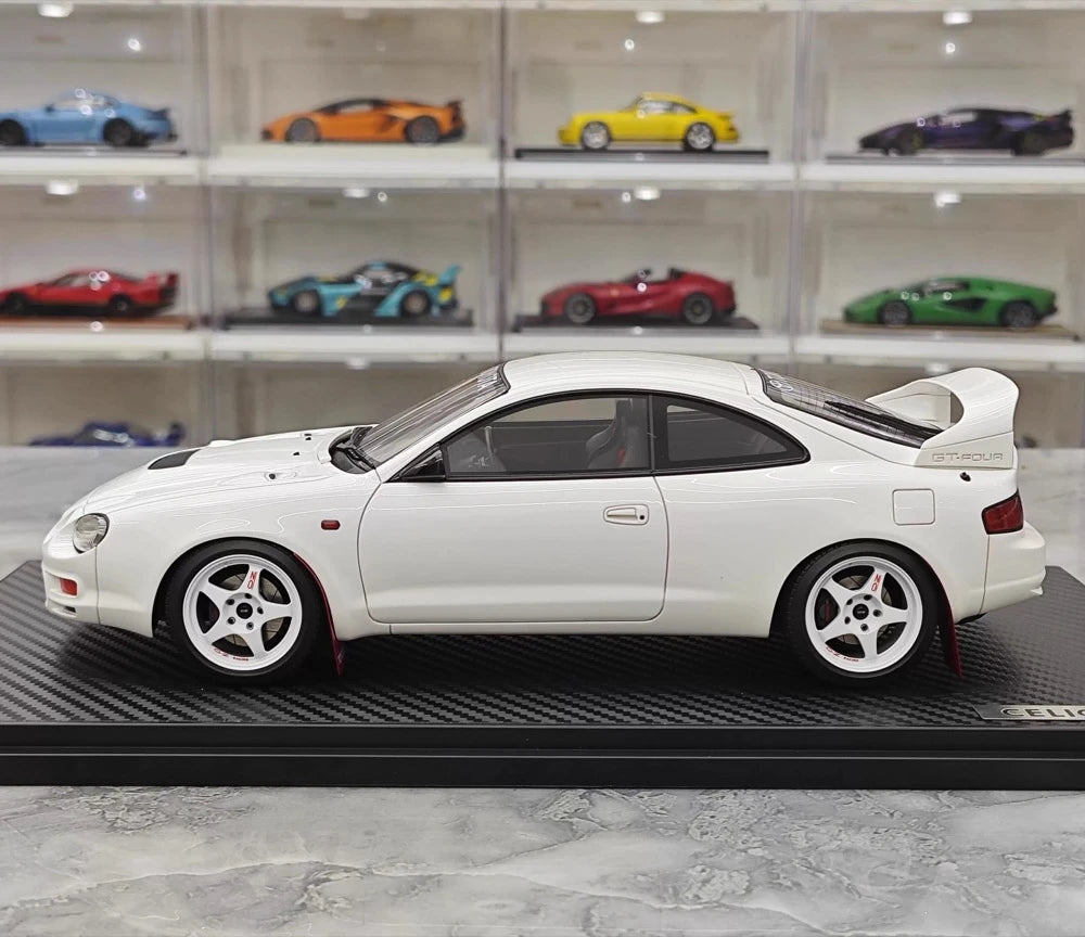 [Ignition] 1:18 Toyota 1994 Celica GT-FOUR ST205 White Model Car Resin