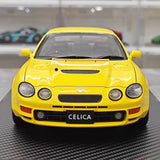 [Ignition] 1:18 Toyota 1994 Celica GT-FOUR ST205 geel modelauto Hars