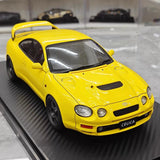 [Ignition] 1:18 Toyota 1994 Celica GT-FOUR ST205 geel modelauto Hars