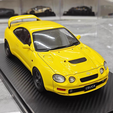 [Ignition] 1:18 Toyota 1994 Celica GT-FOUR ST205 geel modelauto Hars