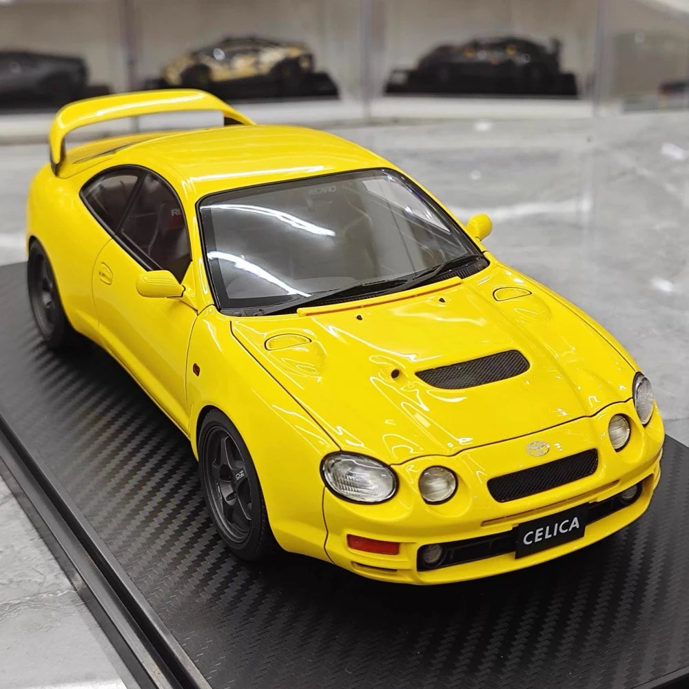 [Ignition] 1:18 Toyota 1994 Celica GT-FOUR ST205 Yellow Model Car Resin