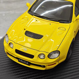 [Ignition] 1:18 Toyota 1994 Celica GT-FOUR ST205 geel modelauto Hars