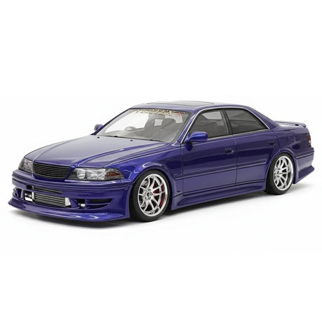 [Ignition] 1:18 Toyota 1996 Mark II JZX100 VERTEX blauw modelauto Hars