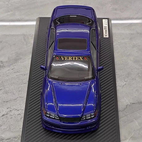 [Ignition] 1:18 Toyota 1996 Mark II JZX100 VERTEX blauw modelauto Hars
