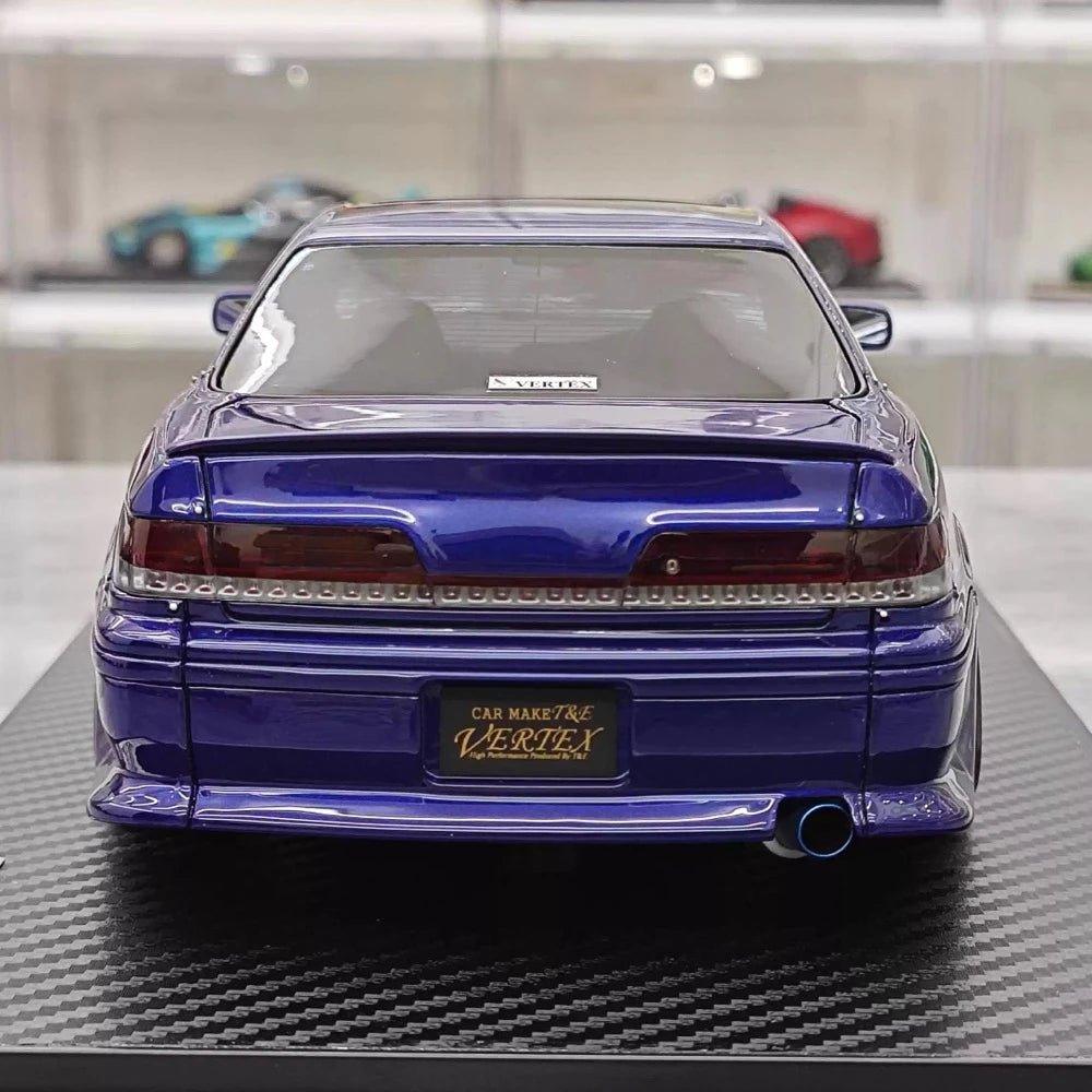 [Ignition] 1:18 Toyota 1996 Mark II JZX100 VERTEX Blue Model Car Resin