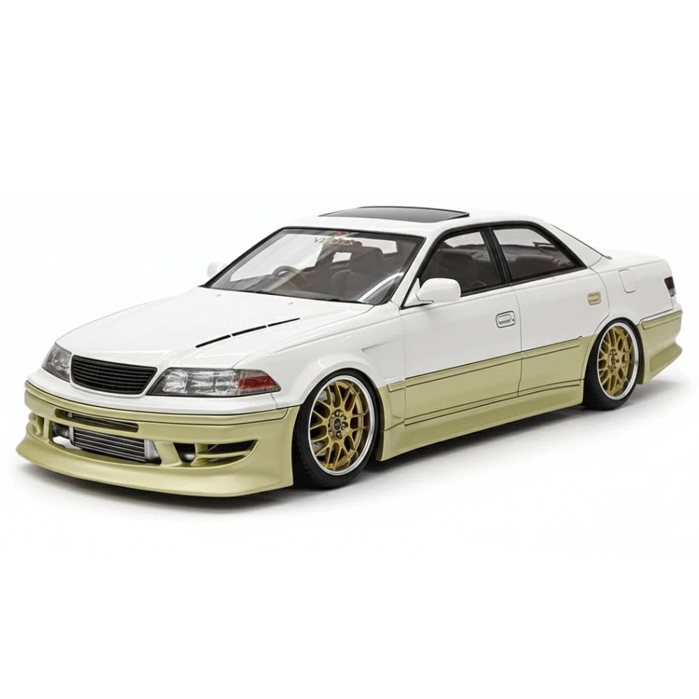 [Ignition] 1:18 Toyota 1996 Mark II JZX100 VERTEX Gold Model Car Resin