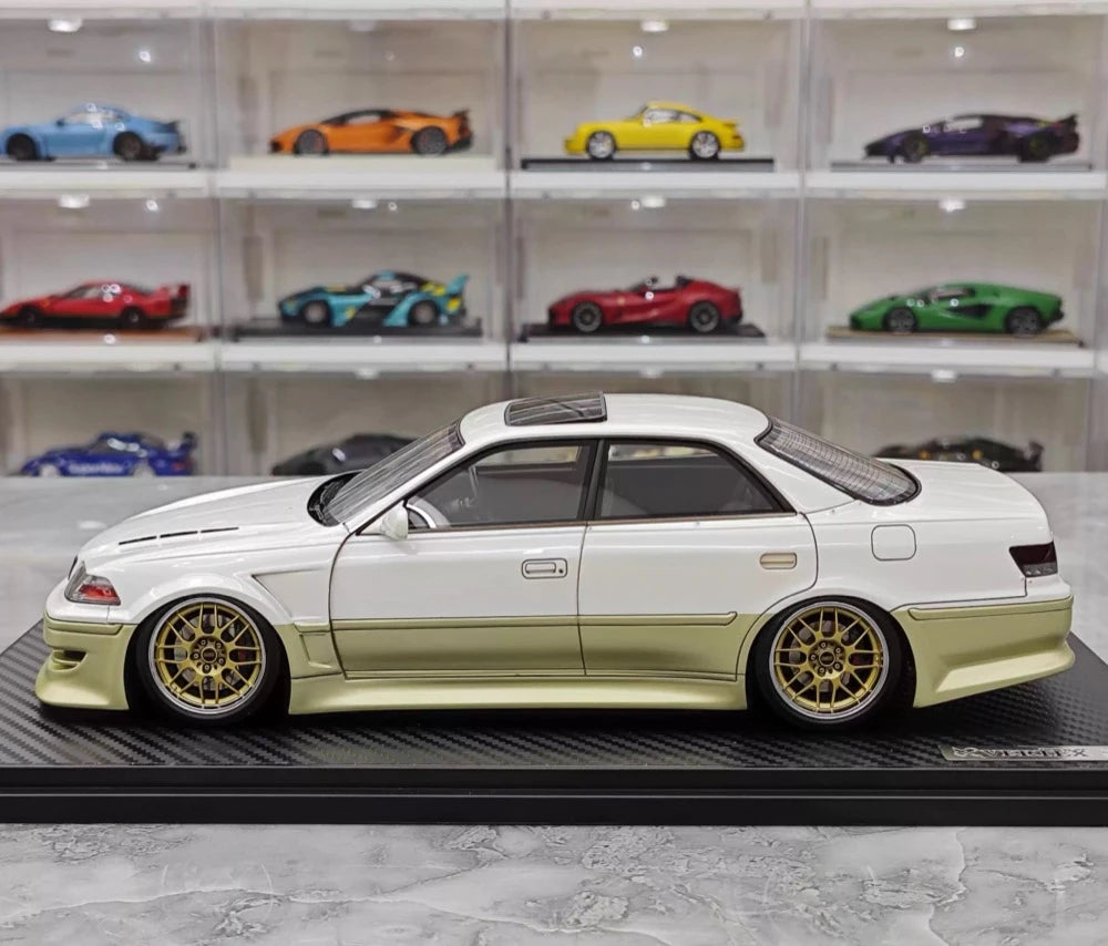 [Ignition] 1:18 Toyota 1996 Mark II JZX100 VERTEX Gold Model Car Resin