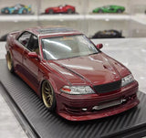 [Ignition] 1:18 Toyota 1996 Mark II JZX100 VERTEX Red Model Car Resin