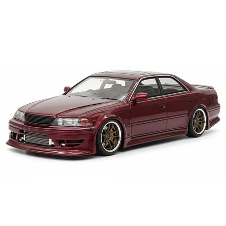 [Ignition] 1:18 Toyota 1996 Mark II JZX100 VERTEX rood modelauto Hars