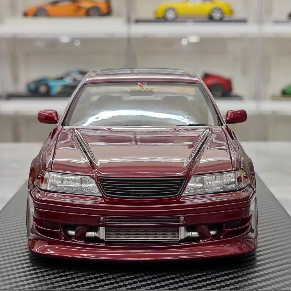 [Ignition] 1:18 Toyota 1996 Mark II JZX100 VERTEX Red Model Car Resin