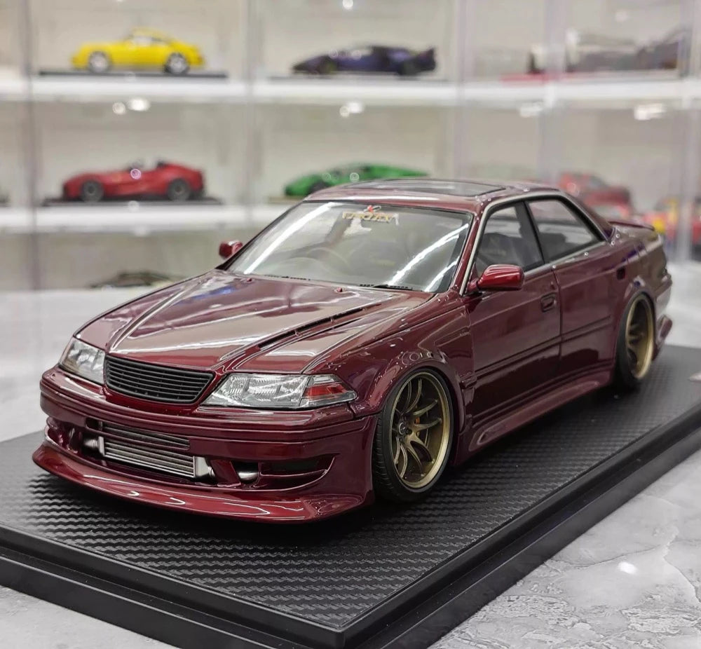 [Ignition] 1:18 Toyota 1996 Mark II JZX100 VERTEX Red Model Car Resin