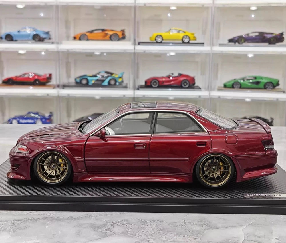 [Ignition] 1:18 Toyota 1996 Mark II JZX100 VERTEX Red Model Car Resin