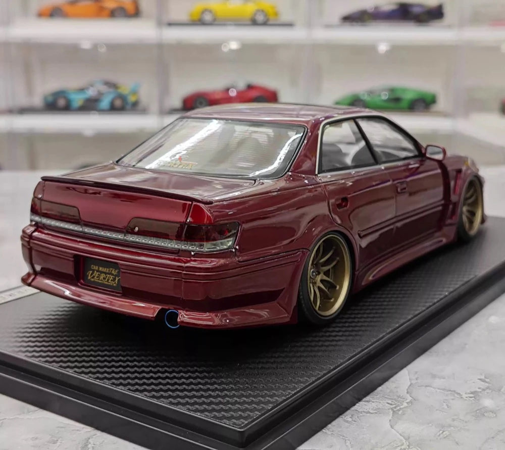 [Ignition] 1:18 Toyota 1996 Mark II JZX100 VERTEX Red Model Car Resin