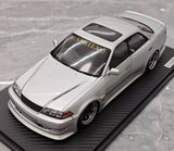 [Ignition] 1:18 Toyota 1996 Mark II JZX100 VERTEX Silver Model Car Resin