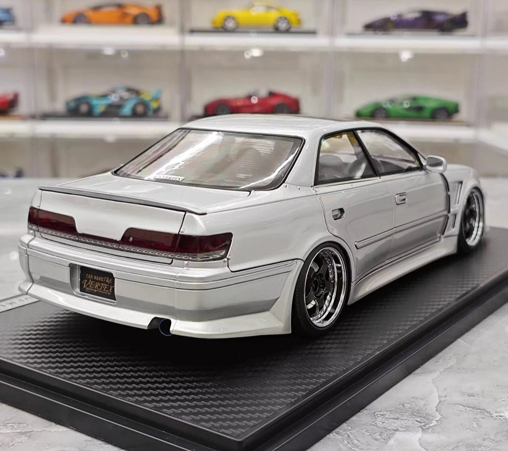 [Ignition] 1:18 Toyota 1996 Mark II JZX100 VERTEX Silver Model Car Resin