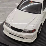 [Ignition] 1:18 Toyota 1996 Mark II JZX100 VERTEX valkoinen pienoismalli Hartsi