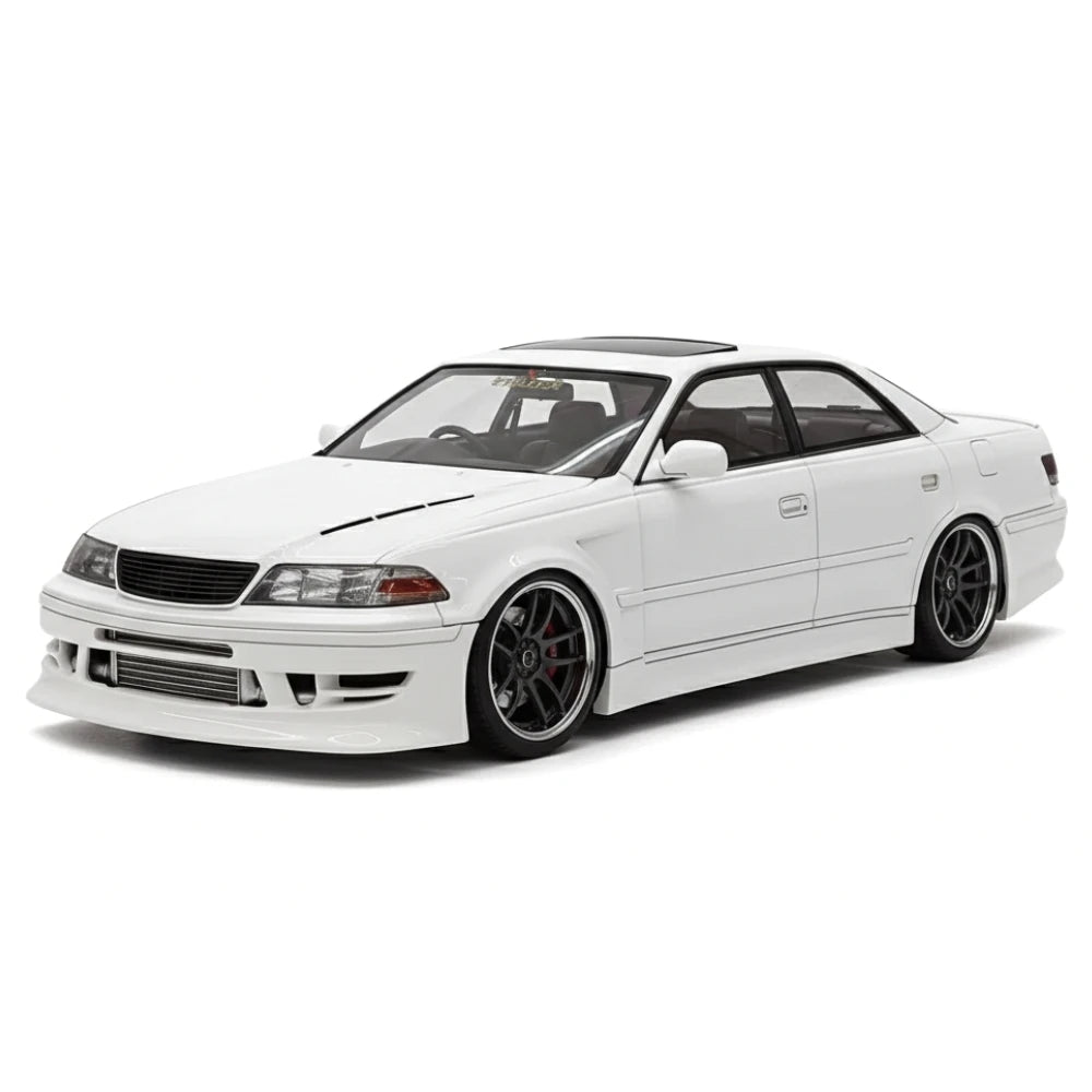 [Ignition] 1:18 Toyota 1996 Mark II JZX100 VERTEX valkoinen pienoismalli Hartsi