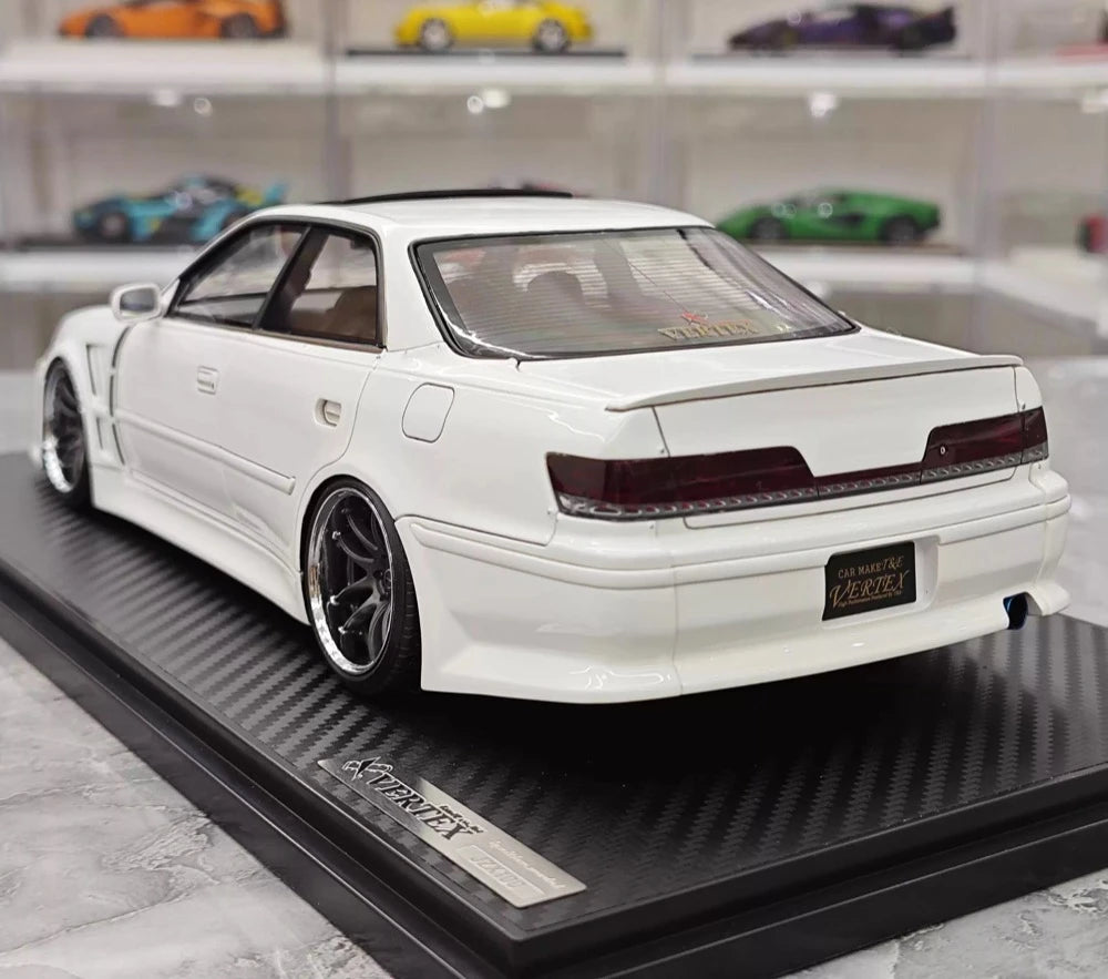 [Ignition] 1:18 Toyota 1996 Mark II JZX100 VERTEX blanc voiture miniature Resin