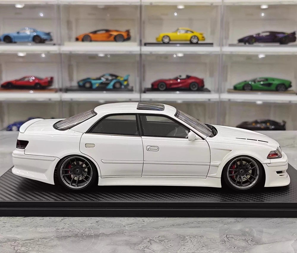 [Ignition] 1:18 Toyota 1996 Mark II JZX100 VERTEX blanc voiture miniature Resin