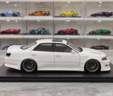 [Ignition] 1:18 Toyota 1996 Mark II JZX100 VERTEX valkoinen pienoismalli Hartsi