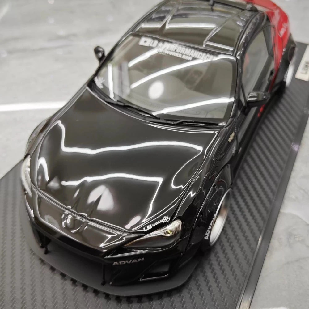 [Ignition] 1:18 Toyota 2012 86 Subaru BRZ LBWK Black Model Car Resin