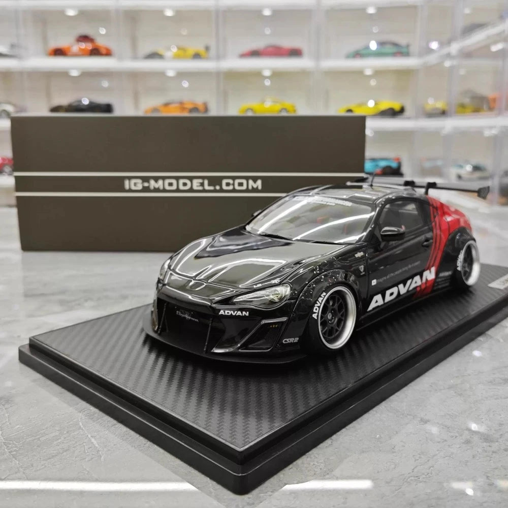 [Ignition] 1:18 Toyota 2012 86 Subaru BRZ LBWK Black Model Car Resin