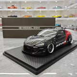 [Ignition] 1:18 Toyota 2012 86 Subaru BRZ LBWK Black Model Car Resin
